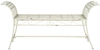 Safavieh Hadley Outdoor Bench In White