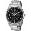 SEIKO MEN'S 5 SPORTS BLACK DIAL WATCH