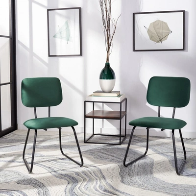 Safavieh Chavelle Side Chair In Metallic