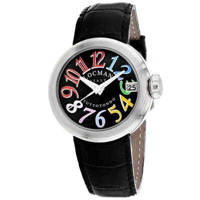 Locman Women's Black Dial Watch In Multi