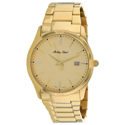 Mathey-tissot Men's Gold Dial Watch