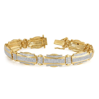 Monary 10k Yellow Gold Bracelets With 2.94 Ct. Diamonds