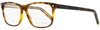 Ermenegildo Zegna Men's Rectangular Eyeglasses Ez5170 052 Havana 56mm In Multi