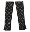 Dolce & Gabbana Black Leather Crystal Beaded Finger Free Gloves In Black