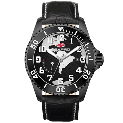 Seapro Men's Voyager Black Dial Watch