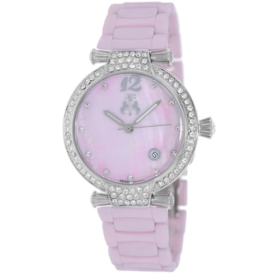 Jivago Women's Pink Mop Dial Watch In Purple