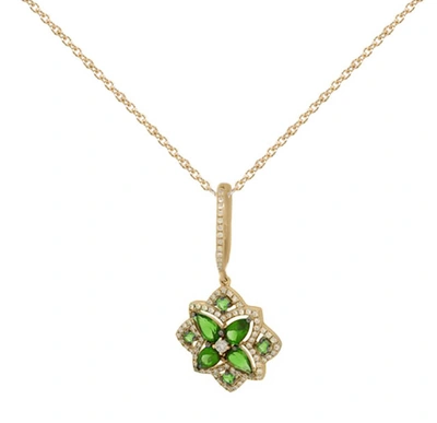 Diana M. Diamond Necklace In Gold