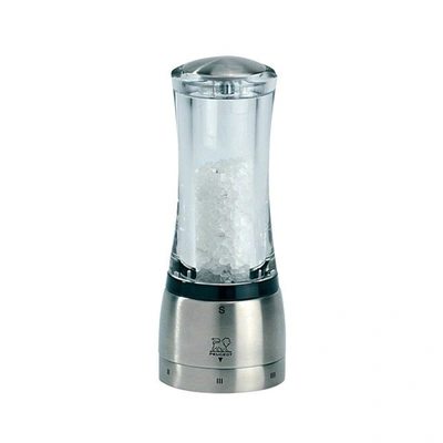 Peugeot Daman U'select 6.5-inch Salt Mill, Stainless Steel In Silver