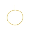 ADORNIA BALL CHAIN ANKLET GOLD