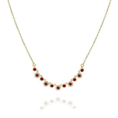 Diana M. Diamond Necklace In White