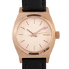 NIXON SMALL TIME TELLER LEATHER ALL ROSE GOLD 26 MM STAINLESS STEEL LADIES WATCH A509 1932
