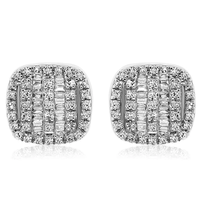 Diana M. Fine Jewelry 14k 0.33 Ct. Tw. Diamond Earrings In Gold