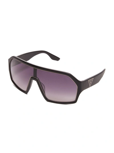 Guess Factory Shield Sunglasses In Black