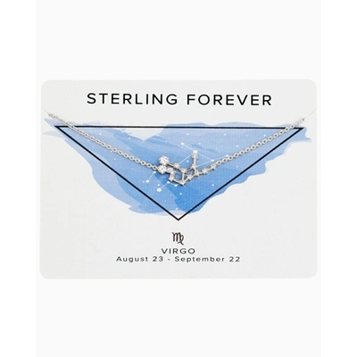 Sterling Forever Delicate Constellation Necklace In Multi