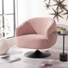 Safavieh Ezro Upholstered Accent Chair In Black