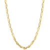Pompeii3 Solid 14k Yellow Gold Men's 22" Chain Necklace 50.9 Grams 4mm Thick In Gold