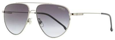 Carrera Unisex Aviator Sunglasses Ca2014t/s Kj19o Dark Ruthenium/black 56mm In Purple