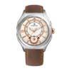 Philip Stein Prestige Round Large - Model 16-frgw-castbr In White