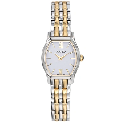 Mathey-tissot Women's Classic Black Dial Watch In Gold