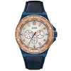 Guess Men's Force White Dial Watch In Gold