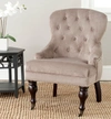 SAFAVIEH Falcon Tufted Arm Chair