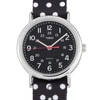 TIMEX WEEKENDER BLACK POLKA DOT WATCH TW2R63000