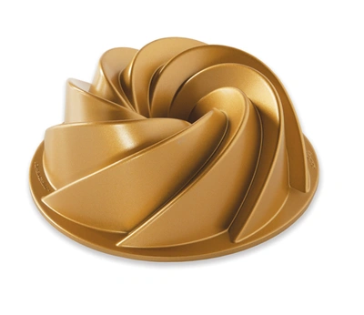 Nordic Ware 6-cup Heritage Bundt Pan In Gold