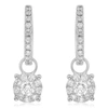 Diana M. 14k 0.91 Ct. Tw. Diamond Earrings In Silver