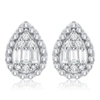 Diana M. Diamond Earrings In Silver