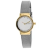Skagen Women's Freja Stainless Steel Mesh Bracelet Watch 26mm In Gold