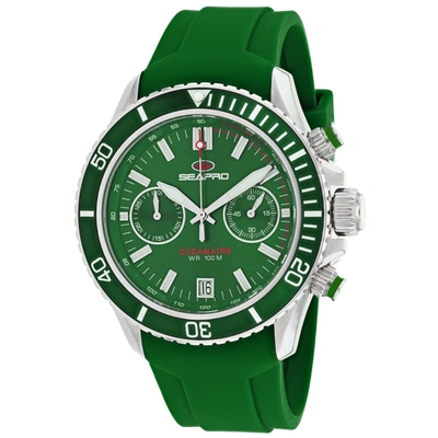 Seapro Men's Thrash Green Dial Watch
