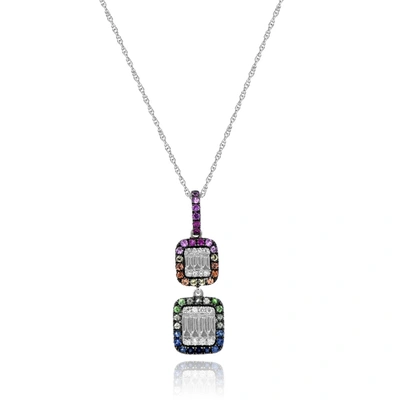 Diana M. Diamond Necklace In White