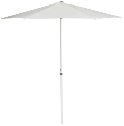 Safavieh Hurst 9 Ft Push Up Umbrella In Brown