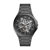 FOSSIL MEN'S EVANSTON AUTOMATIC, BLACK-TONE STAINLESS STEEL WATCH