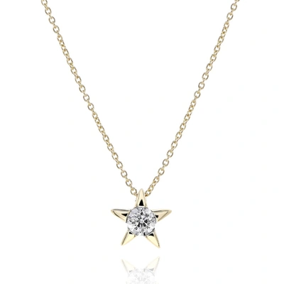 Diana M. Diamond Necklace In Silver