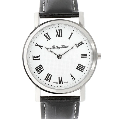 Mathey-tissot Men's City White Dial Watch