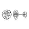 Vir Jewels 1/5 Cttw Lab Grown Diamond Stud Earrings Gorgeous Prong Setting On .925 Sterling Silver In Silver