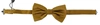 DOLCE & GABBANA Dolce & Gabbana Mustard 100% Silk Butterfly Papillon Bow Men's Tie