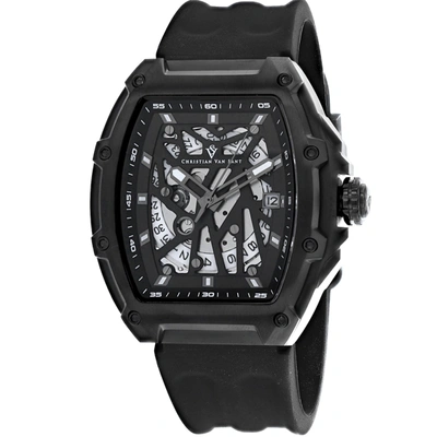 Christian Van Sant Odyssey Watch In Black