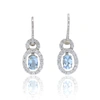Diana M. Diamond Earrings In Gold