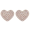 Diana M. Fine Jewelry 14k Rose Gold 0.25 Ct. Tw. Diamond Earrings In Gold
