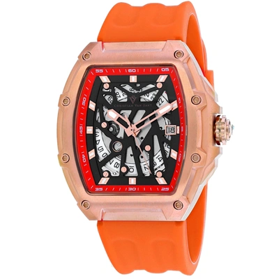 Christian Van Sant Odyssey Watch In Black / Gold Tone / Orange / Rose / Rose Gold Tone