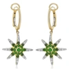 Diana M. Diamond Earrings In Gold