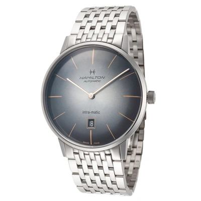 Hamilton Men's Intramatic 42mm Automatic Watch In Silver
