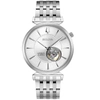 BULOVA MEN'S SILVER DIAL WATCH