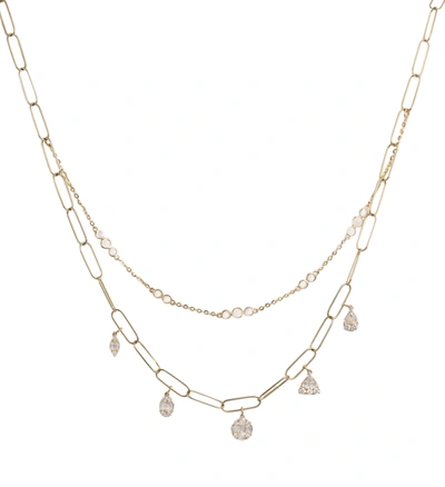 Diana M. Diamond Necklace In White