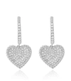 Diana M. Diamond Earrings In Gold