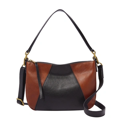 Fossil Women's Skylar Leather Crossbody In Brown