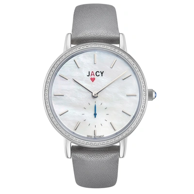 Jacy Women's Ace 35mm Quartz Watch In Silver