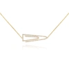 Diana M. Fine Jewelry 14k 0.37 Ct. Tw. Diamond Necklace In White